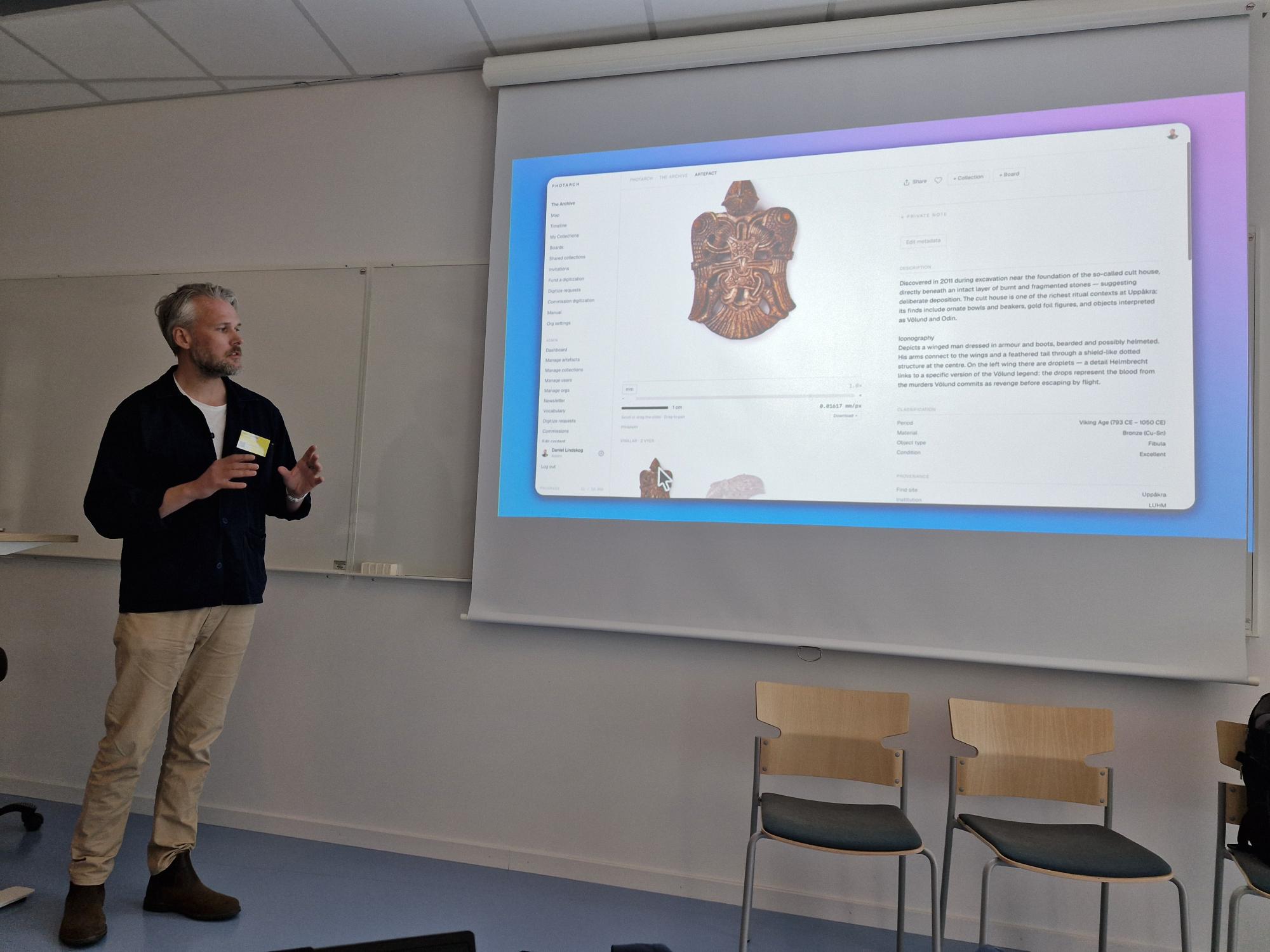 Revealing the PHOTARCH web archive at Nordic TAG in Kalmar